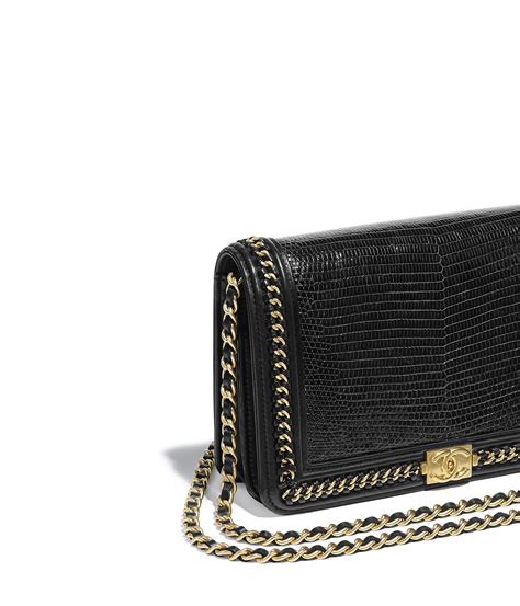 chanel wallet on chain lizard used